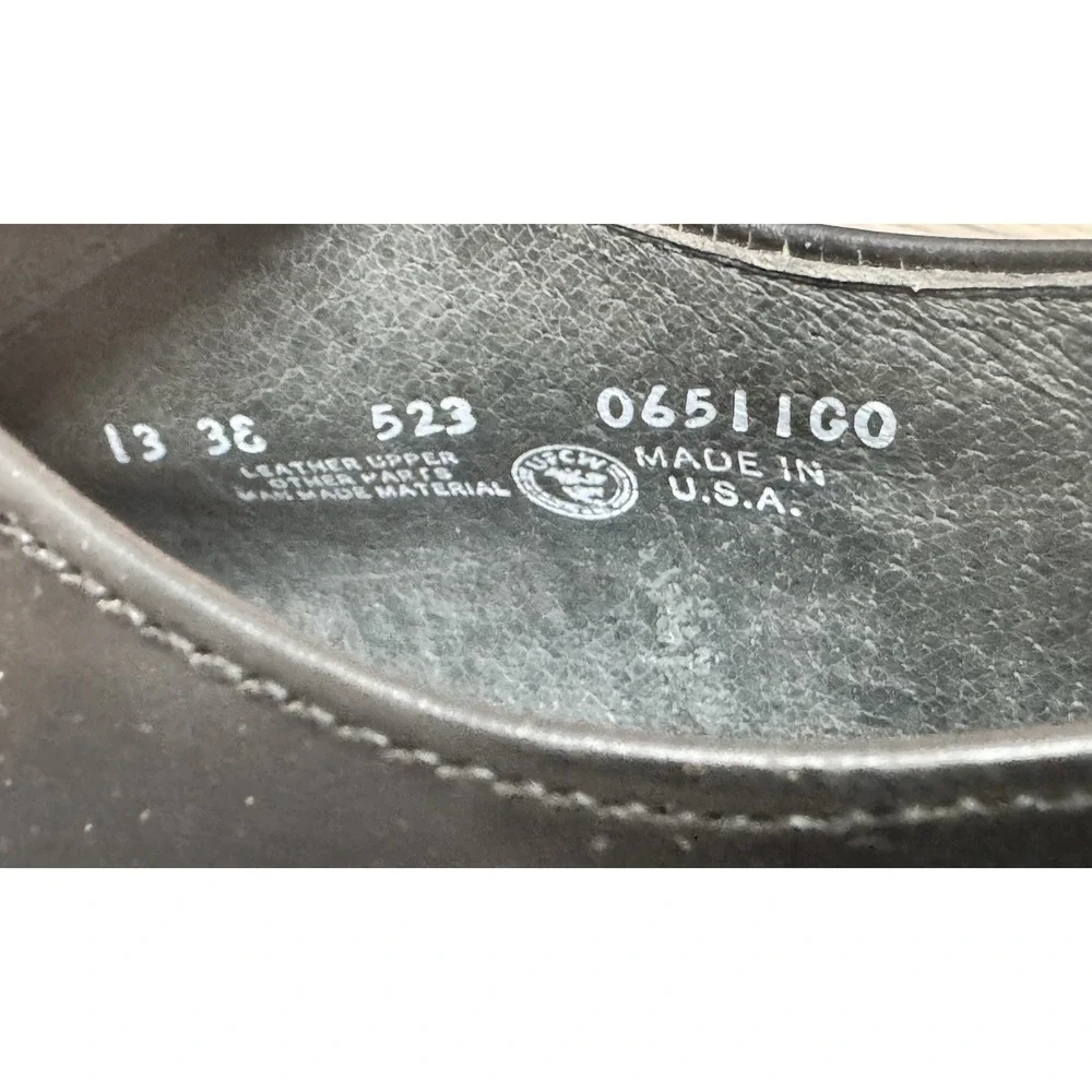 Executive Imperials Oxford Dress Shoes Mens 13 Leather Black Made In U.S.A